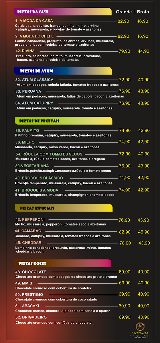 Menu Santa Pizza Ribeirão-3