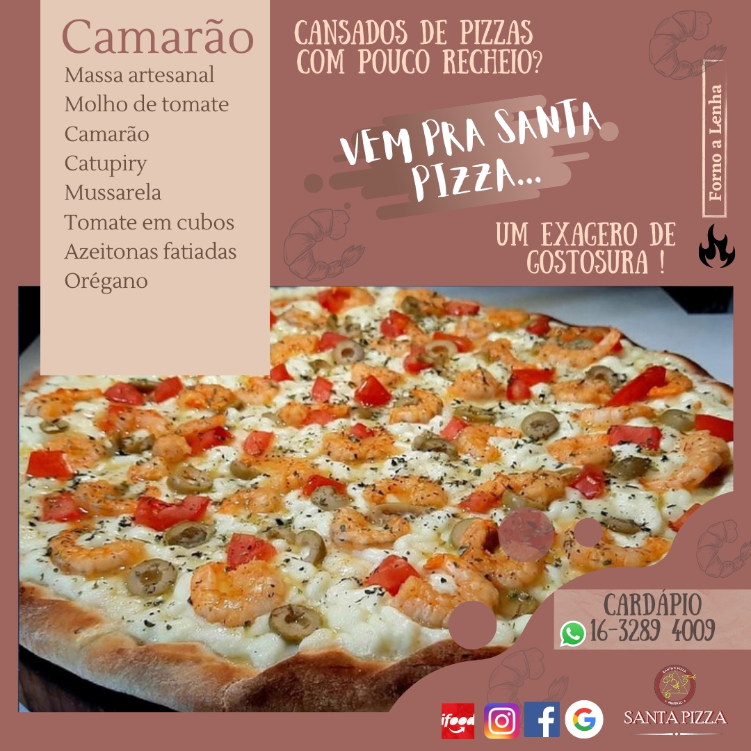 Menu Santa Pizza Ribeirão-5