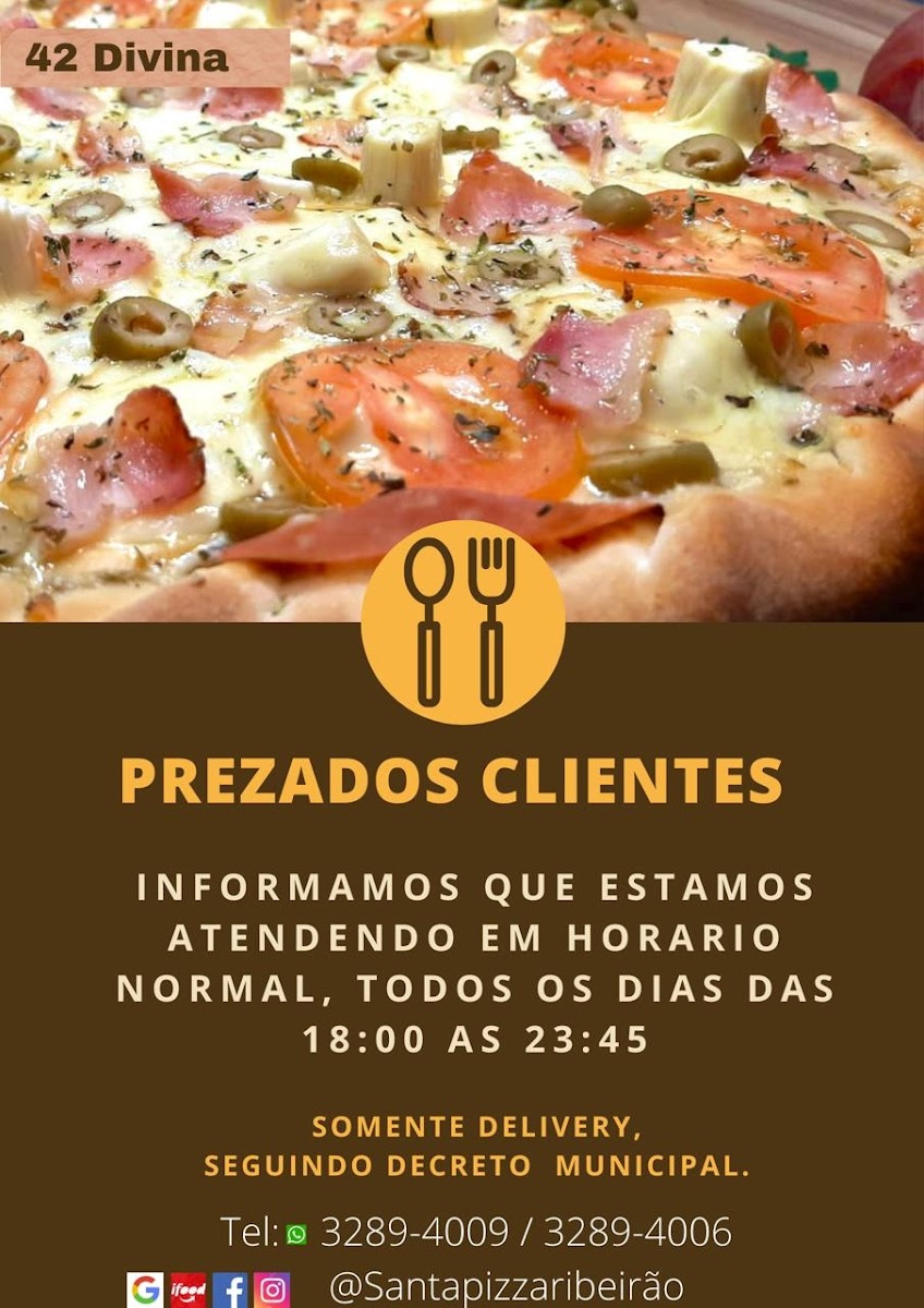 Menu Santa Pizza Ribeirão-6